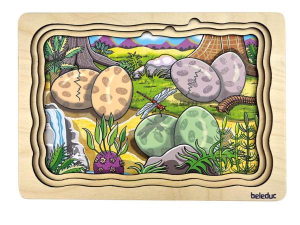 VEČPLASTNA VSTAVLJANKA "DINOZAVRI" - Image 2
