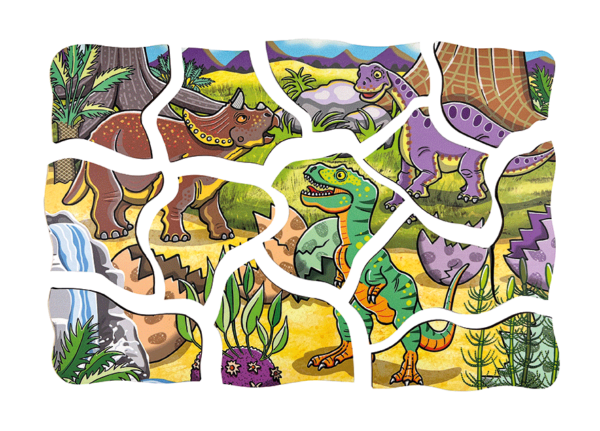 VEČPLASTNA VSTAVLJANKA "DINOZAVRI" - Image 3