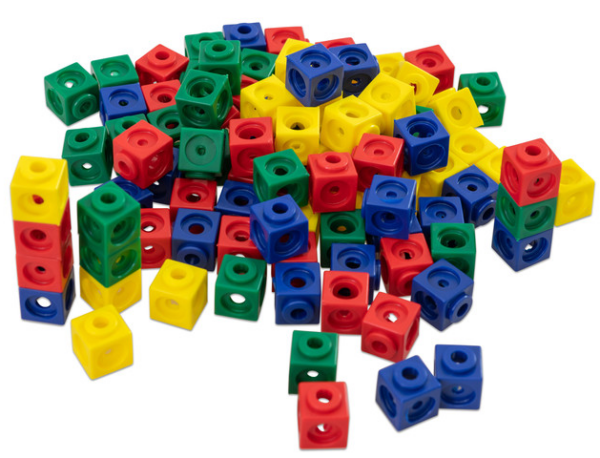 LINK KOCKE, 2 x 2 cm, 500 kock - Image 2